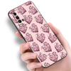 Чехол для телефона Crystal Diamond для Xiaomi Redmi Note 5 6 9T K20 K40 K50 Pro 7A 8A 9A 9C 9i 10A 10C A1 S2 Мягкий черный чехол из ТПУ