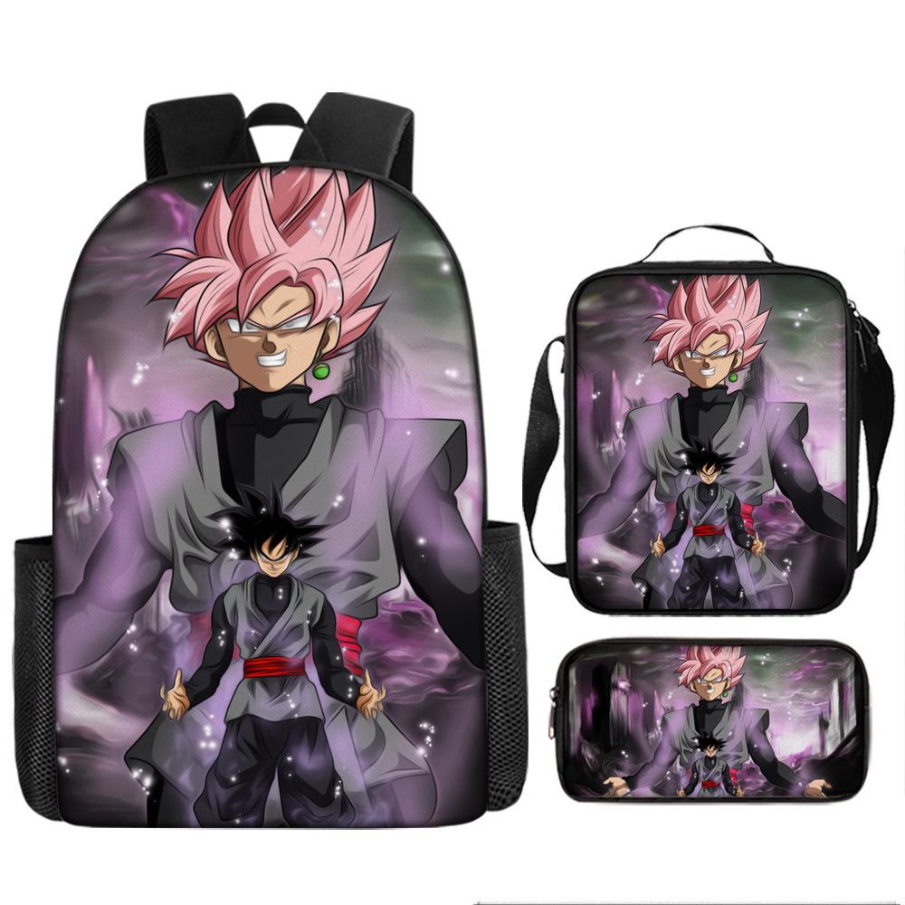 Школьная сумка Dragon Ball Мультяшный детский рюкзак Dragon Ball Super, Портфель, Пенал