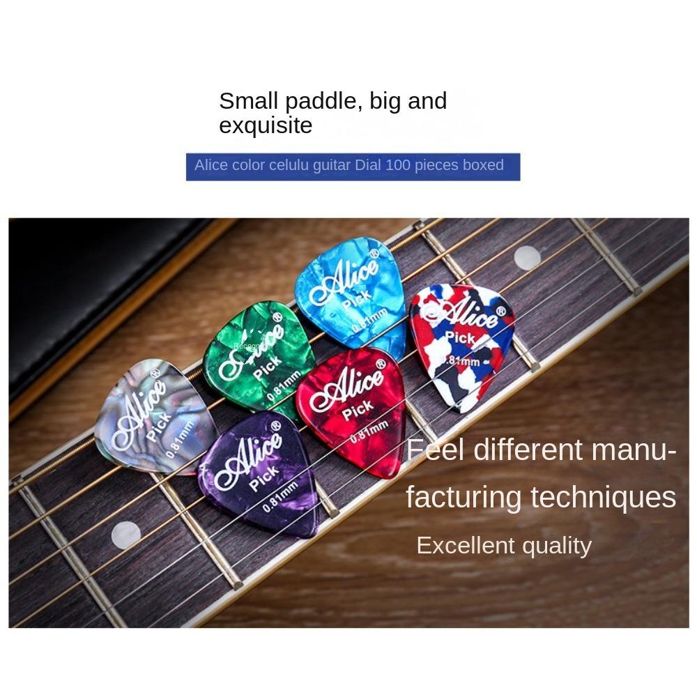5pcs Celluloid Guitar Pick Mixed Color Guitar Picks Guitar Pick Original Sound Guitar Men