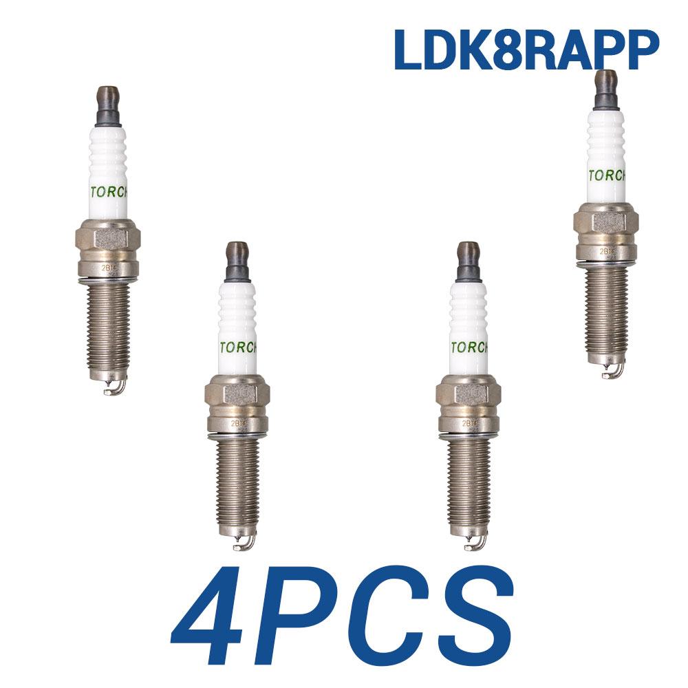 2-8 шт. Двойные платиновые свечи зажигания LDK8RAPP Замена для DONGFENG SFG15T 3707200-F00-00A 3707200F0000A Свеча зажигания Автозапчасти