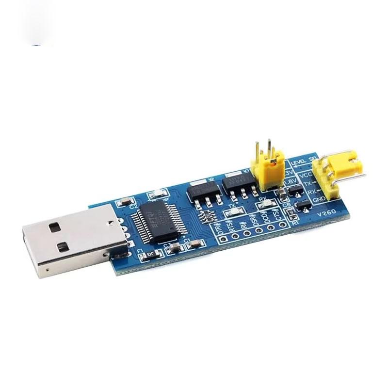 FT232RL USB-TTL Серийный Адаптер Модуль Поддержка Мульти-Напряжения Стабильная Работа для Проектов Программирования Arduino