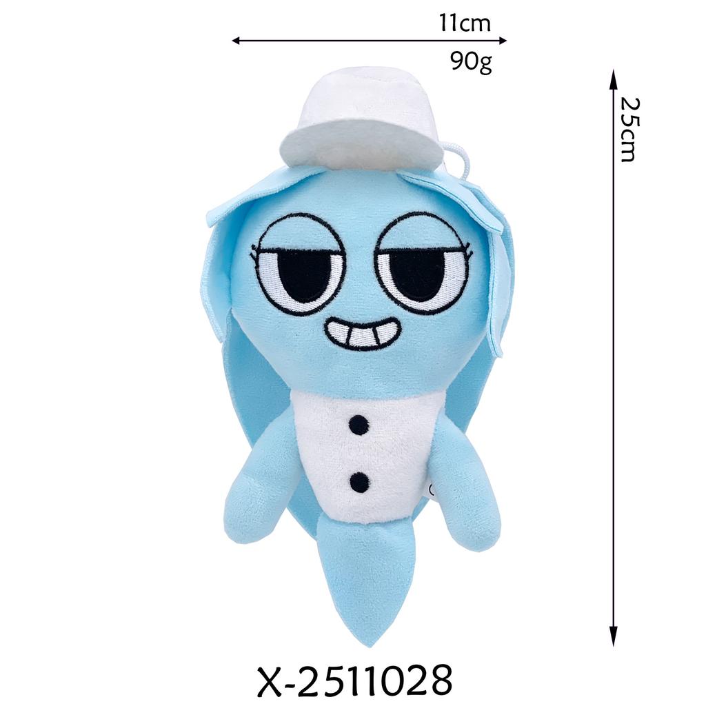 Новая плюшевая игрушка Dandy's World Goob Boxten Pebble Finn Flutter Dandy's World Plushie Horror Game Мягкая игрушка-кукла для детей Подарки на день рождения