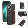 Luxury Business Wrist Strap Phone Case For iPhone 11 Pro Plus 11Pro XS MAX XR XS X 7 8 6 6S Plus 7Plus 8Plus 6Plus 6splus Back Cover With Card Slot