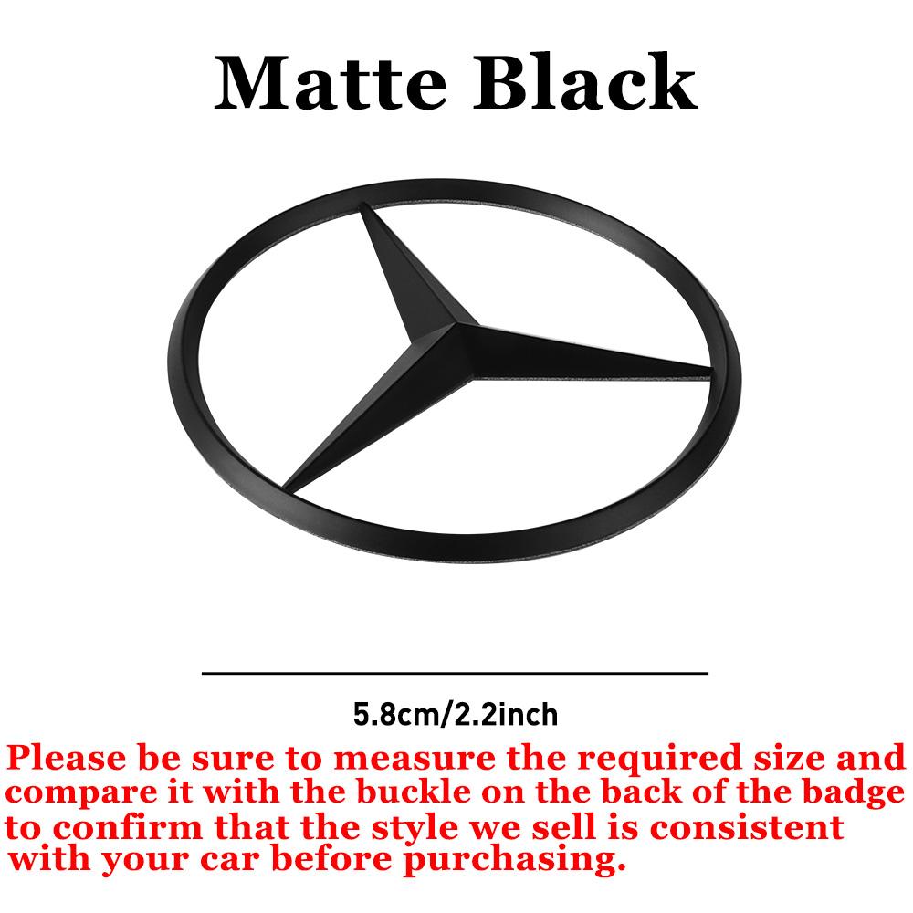 Car Hollow Steering Wheel Emblem Replace Decoration Sticker For Mercedes Benz AMG W203 W206 W220 W205 W211 W212 W201 W210 W108 JQRST1