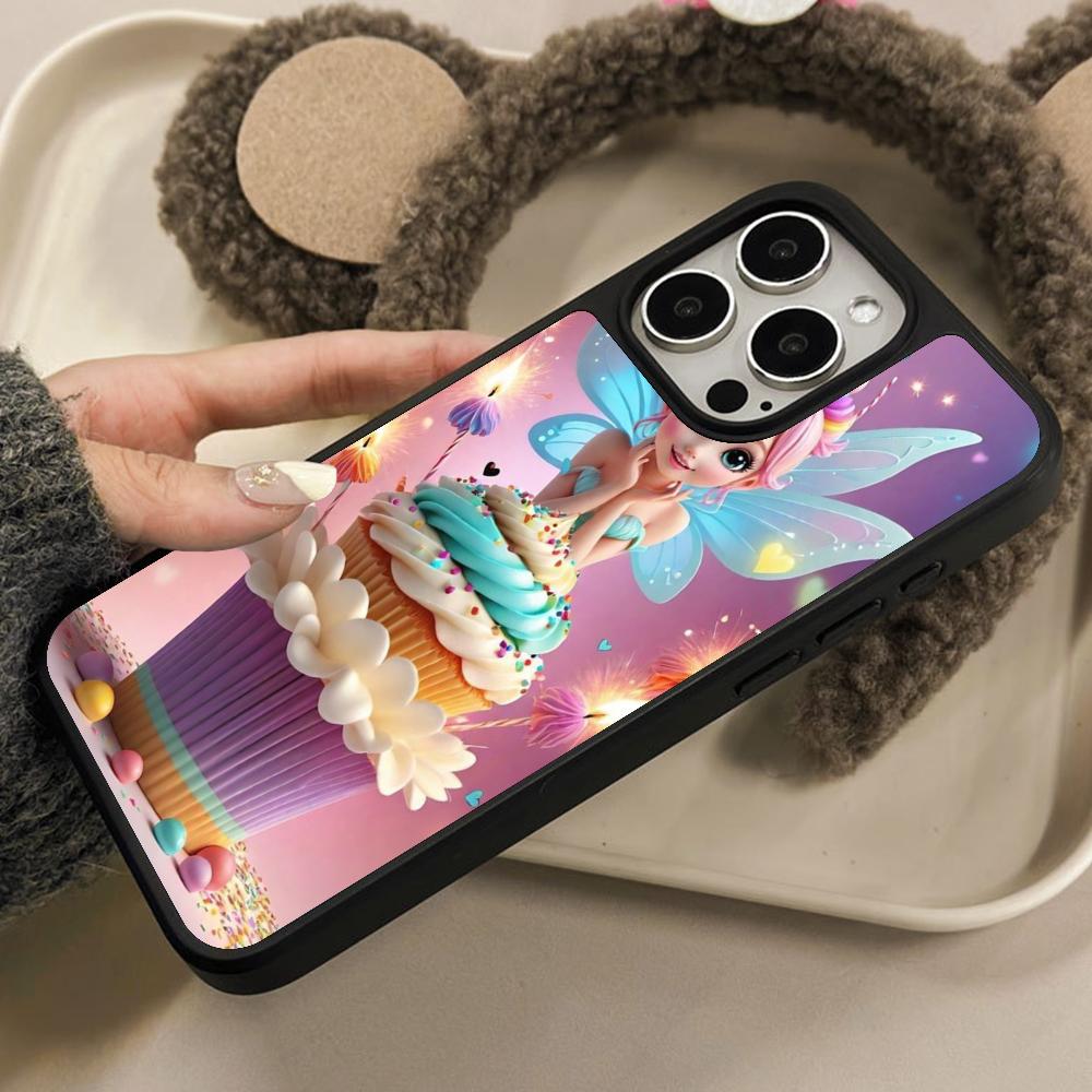 Чехол для мобильного телефона Молочный коктейль Мороженое для iPhone 17 16 15 14 13 12 11 Air Pro Max Plus Матовая поверхность Цветная крышка Роскошный Красивый