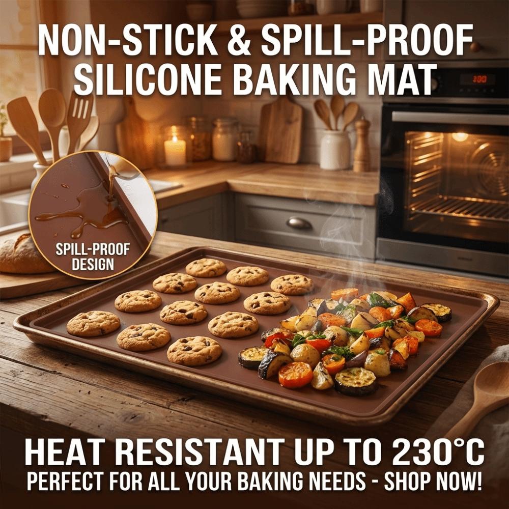 40cmx30cm Cake Roll Pad Silicone Macaron Swiss Roll Mat Silicone Baking Mat  Professional Bakery