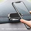 Универсальный вращающийся на 360 градусов креативный автомобильный телефон навигатор многофункциональный сильный магнитный металлический магнитный кронштейн для автомобильного крепления
