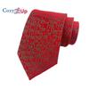 Men Christmas Tie Woven Classic  Necktie Formal Tie  for Wedding Christmas Gift