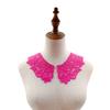 Yousheng 1 Pair Embroidered Collar Women Lace Neckline Hollow Lace Fabric Trim Applique for DIY Sewing Halloween Cosplay