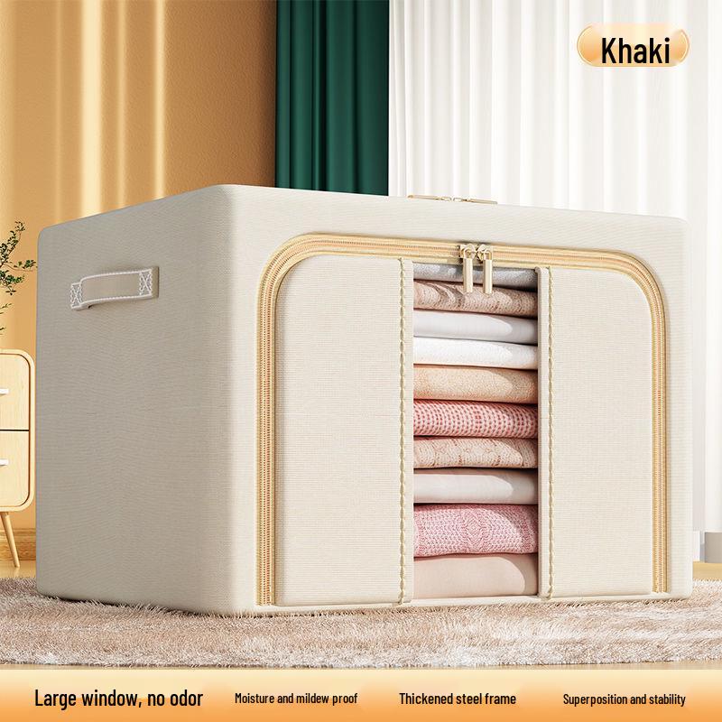 Очень большая складная коробка для хранения из Оксфордской ткани для шкафа - Утолщенная и вместительная