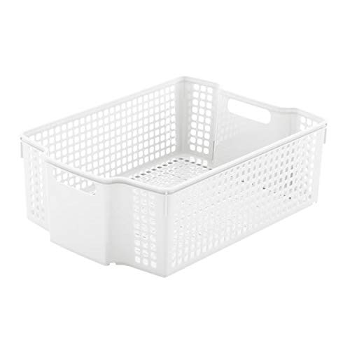 Fudo Giken Stack Cargo, A4, Deep, White, 27.7cm W X 38.4cm D X 12.5cm H, F2525, Made In Japan