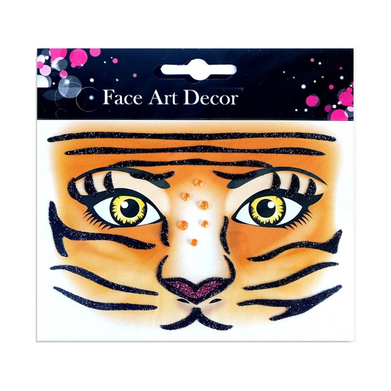 Blingbling Temporary Makeup Stickers Crystal Glittered Stickers Festival Holiday Costumes Blingbling Face Jewels Animal