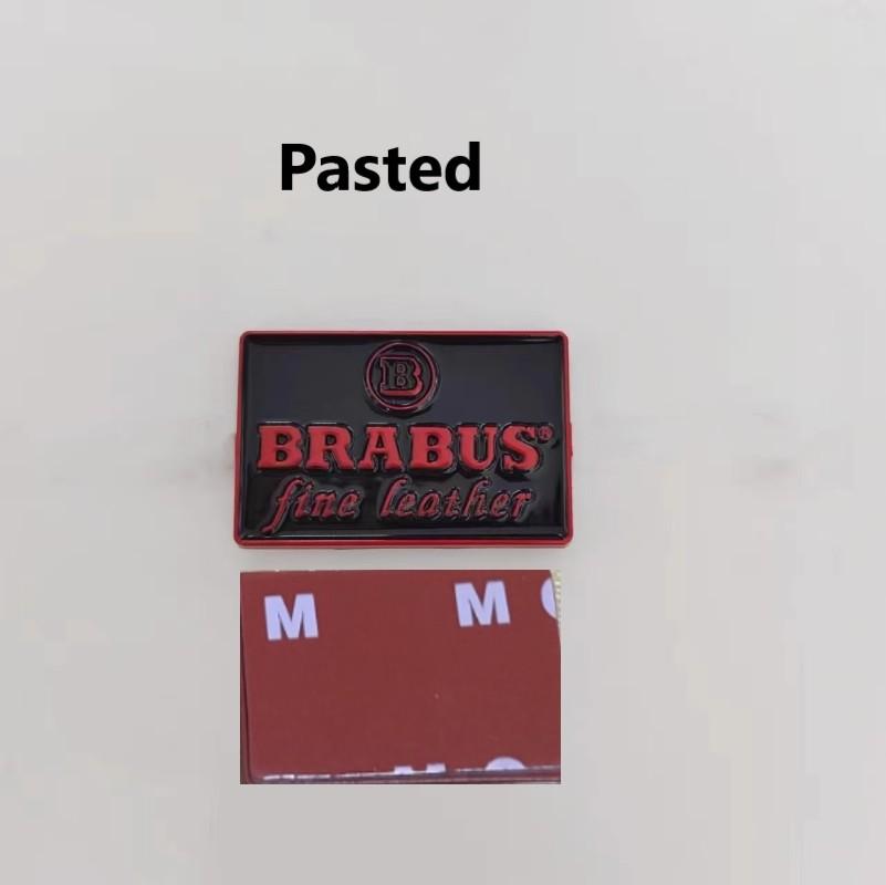 Metal 40x25mm Car Emblem Seat Badge nameplate label for Smart W204 G W205 W254 GLC w176 GLS CLA G63 G65 W463 G500 G350