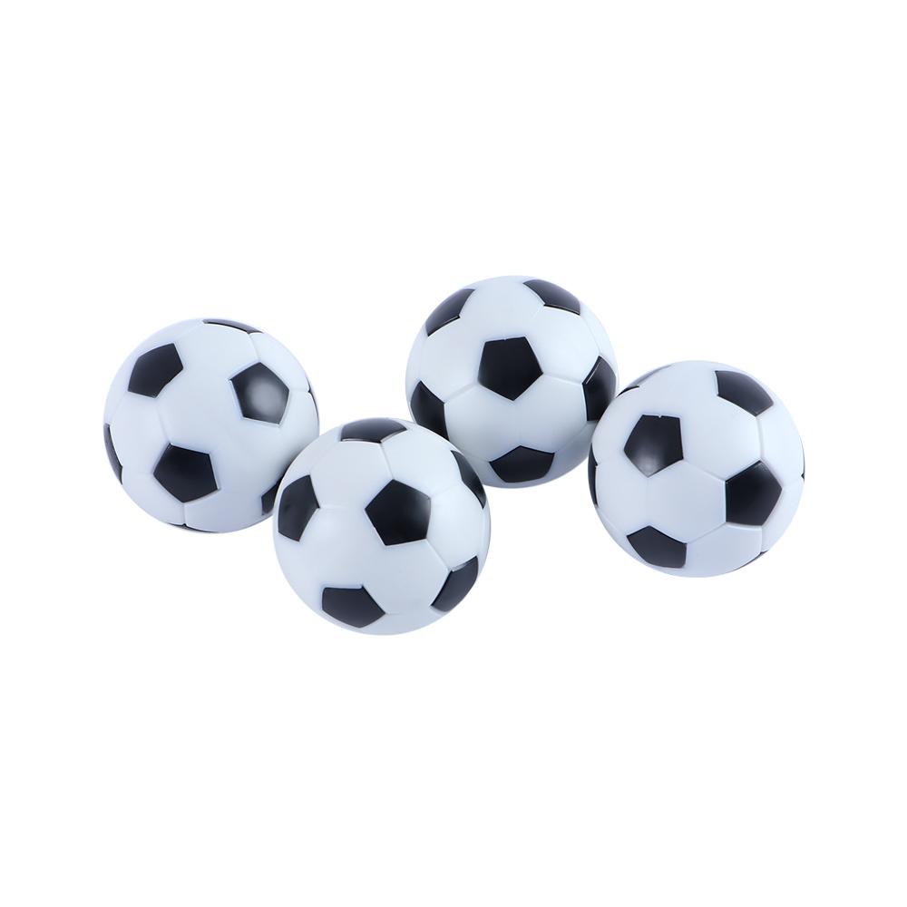 Black&White Durable Student Adult Foot Balls Tabletop Game Football Replacement Balls Table Soccer