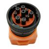 For Cumm Compatible OBD2 To 9PIN Cable Adapter Diesel Truck Diagnostic Terminal Connector Computer Tester