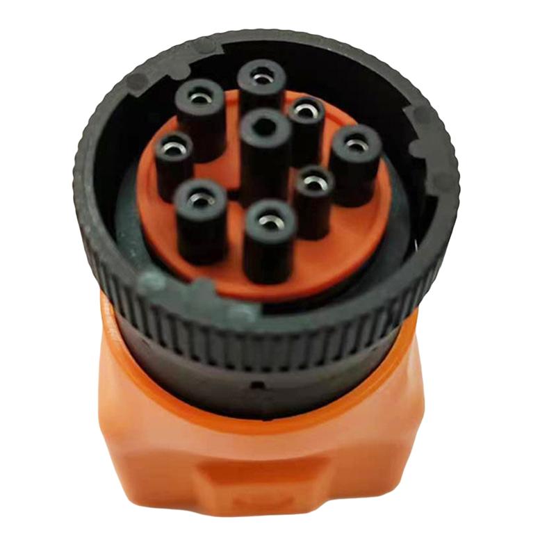 For Cumm Compatible OBD2 To 9PIN Cable Adapter Diesel Truck Diagnostic Terminal Connector Computer Tester