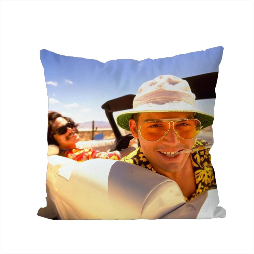 Fear And Loathing In Las Vegas Pillow Case For Car Sofa Decorative Home Doublesided Print Plush Square Throw Pillow Cushion Cov