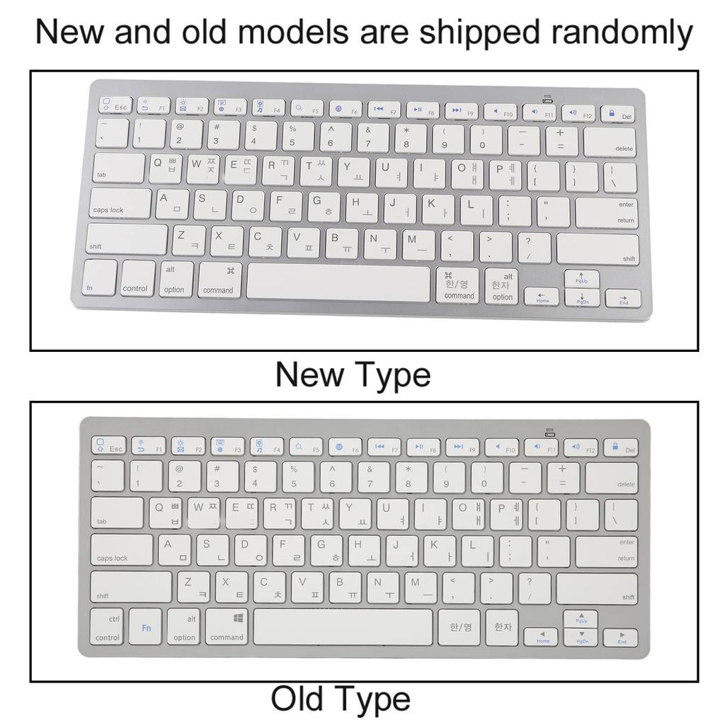 Беспроводная клавиатура VGEBY, Мини-клавиатура, Быстрый отклик, 78 клавиш, Ультратонкая, Совместимая с несколькими системами, Низкий уровень шума, для планшетов, смартфонов и ноутбуков