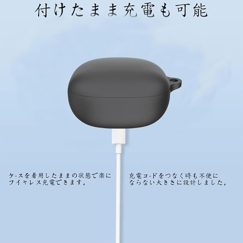 For Anker Soundcore Liberty 4 Pro case Soft silica gel sports cool design shock absorption waterproof dustproof lightweight Equipped with a hook to