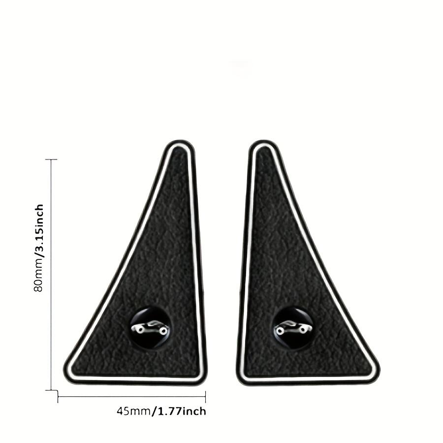 2 шт. Универсальные ПВХ накладки на кромки дверей автомобиля, противоударные наклейки, устойчивые к царапинам протекторы бампера для дверей автомобиля