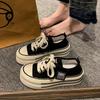 2025 Summer New Women's Student Flat Canvas Running Shoes Casual Versatile Streetwear Sneakers