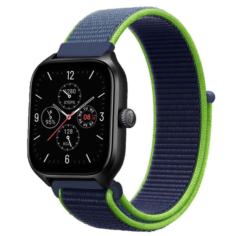 20 мм 22 мм Нейлоновый ремешок для Amazfit Balance 2 1/GTR 4 3 Pro 47 мм/Bip 6 5 Спортивный ремешок Correa для Amazfit Active 2/GTS 4 3 Ремень