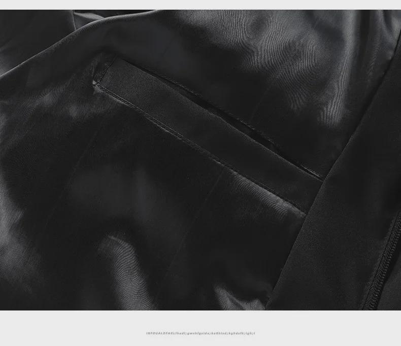 Зимняя мужская куртка-пуховик в корейском стиле с капюшоном 2020 года