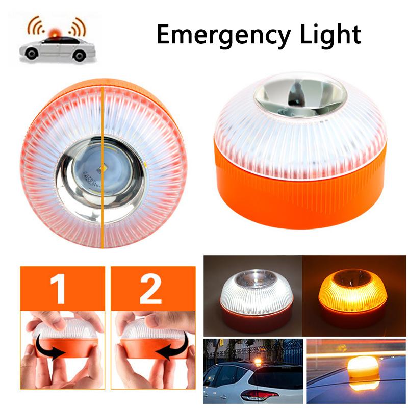 Светодиодный аварийный фонарь для автомобиля, стробоскоп, лампа для дорожного происшествия, маяк, аксессуар для безопасности - Батарея в комплект не входит