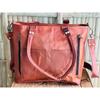 Leather Bag for Women Genuine Goat Leather Tote Handmade Bag 12X16X4 Inch Large