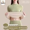 Women's Modal Cashmere Blend Mid-High Collar Thermal Underwear Set