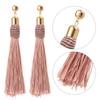 Женские серьги-капли в этническом стиле в винтажном стиле в стиле бохо, висячие серьги-кольца с кисточками