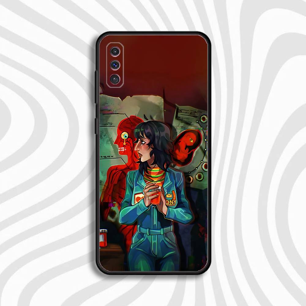 Чехол для телефона Anya M-Mouthwashing для Samsung S10, S21, FE, S21, Note 20, 10, S26, S25, S24, S23, Ultra, S22, Plus Мягкий чехол Funda