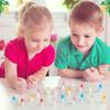 6pcs Tiny Mini Resin Gnomes Luminous Effect Fairy Garden Statues Miniature Decor  Landscape Decor