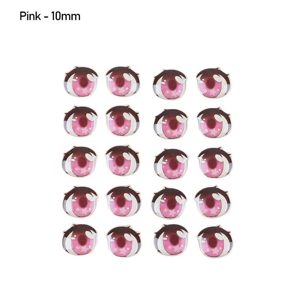 Stars Yellow/Pink/Blue Face Organ Paster Cartoon Eyes Stickers Anime Figurine Doll Eye Chips Paper