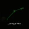 5Pcs Rotatable Hook Luminous Fish Line Lure Connector Balance for Sea Fishing