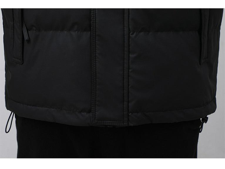 Мужская зимняя модная пуховая куртка с капюшоном 2024: Толстое, теплое, стильное пуховое пальто для мальчиков