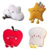 Ultra-soft Crystal Fleece Stuffed Fruit And Bread Plush Toys For Sleeping And Snuggling