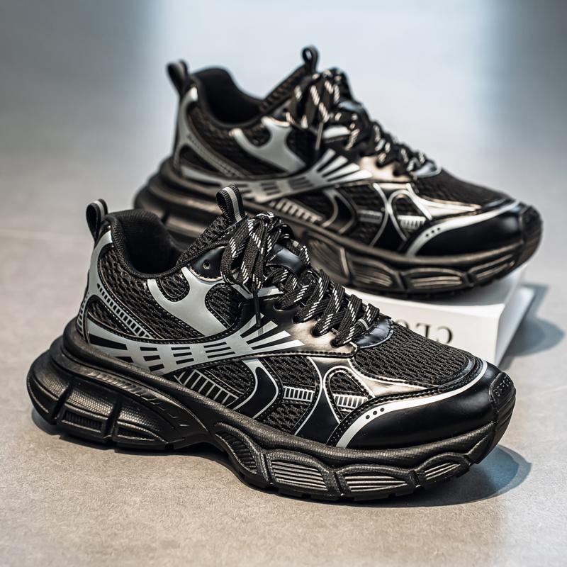 Новая мода мужская обувь Four Seasons удобная обувь для студентов и мальчиков трендовые мягкие подошвы дышащие повседневные кроссовки для бега