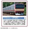 Takara Tomy Plarail E531 Series Akaden Wrapping памятный игрушечный поезд для детей от 3 лет
