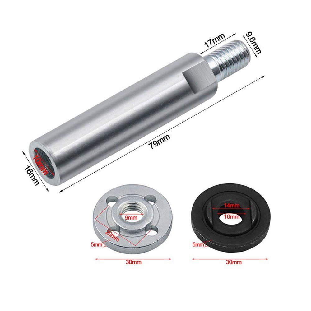 Rotary Extension Connector Adapter Polisher Pressing Plates Angle Grinder Extension Stainless Steel