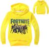 Детская толстовка Fortnite для мальчиков и девочек, свитшот, пуловер, комбинезон из удобной хлопковой смесовой ткани