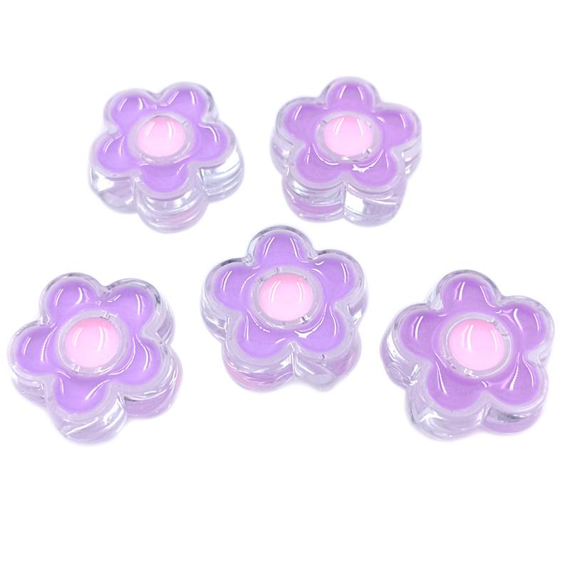 Прозрачный материал ручной работы «сделай сам», 5 шт. для ожерелья, капли масла, большие сливовые бусины, модные ювелирные аксессуары, изготовление браслетов