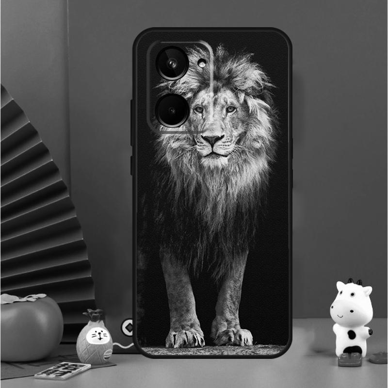 Leopard Tiger Lion Animal For Realme C35 C53 C55 C67 GT Neo 6 GT5 9 10 11 12 Pro Plus C25S C21Y C30 C31 C33 C51 Case