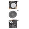 Metal Scrubbers For Cleaning Dishes Stainless Steel Wire Sponge Pot Brush With Handle Wire Cleaning Ball Dishwasher Utensil