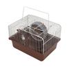 Hamster Cage Breathable Portable Small Animal House with Water Bottle Bowl Running Wheel for Guinea