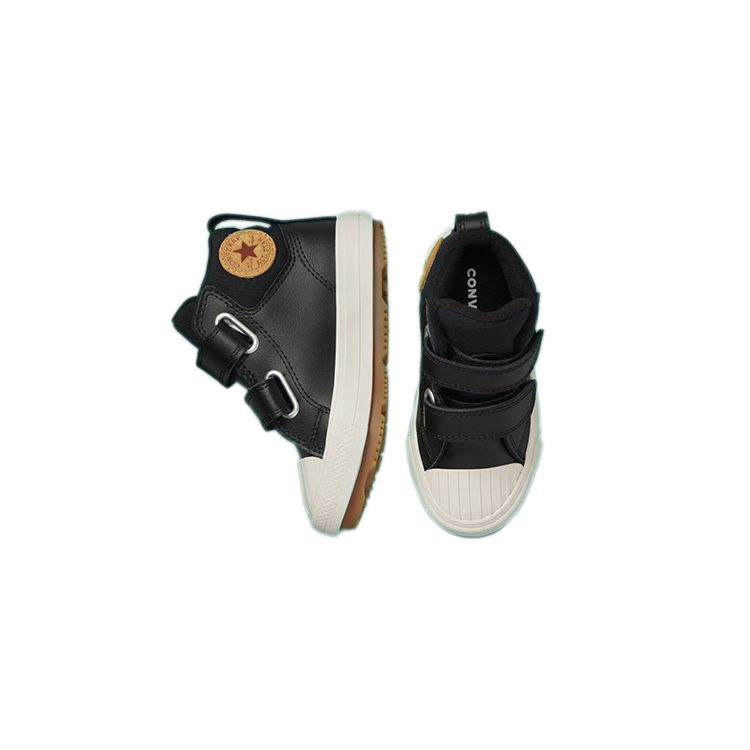 Converse Черные детские кроссовки Chuck Taylor All Star Berkshire Easy-On TD Pale-Putty 771525C