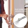 Rust-resistant Lock Picking Set Compact Automotive Pick Hook Portable Door Open Keys  Hand Tool