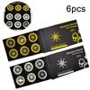 6 Pcs Radiation Shield Quantum Radiation Protection