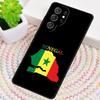 Сенегал Флаг ТПУ Чехол для телефона Для Samsung Galaxy note 10 pro S26 S25 S24 S23 S22 Ultra Plus S21 FE S20 Ударопрочный Чехол