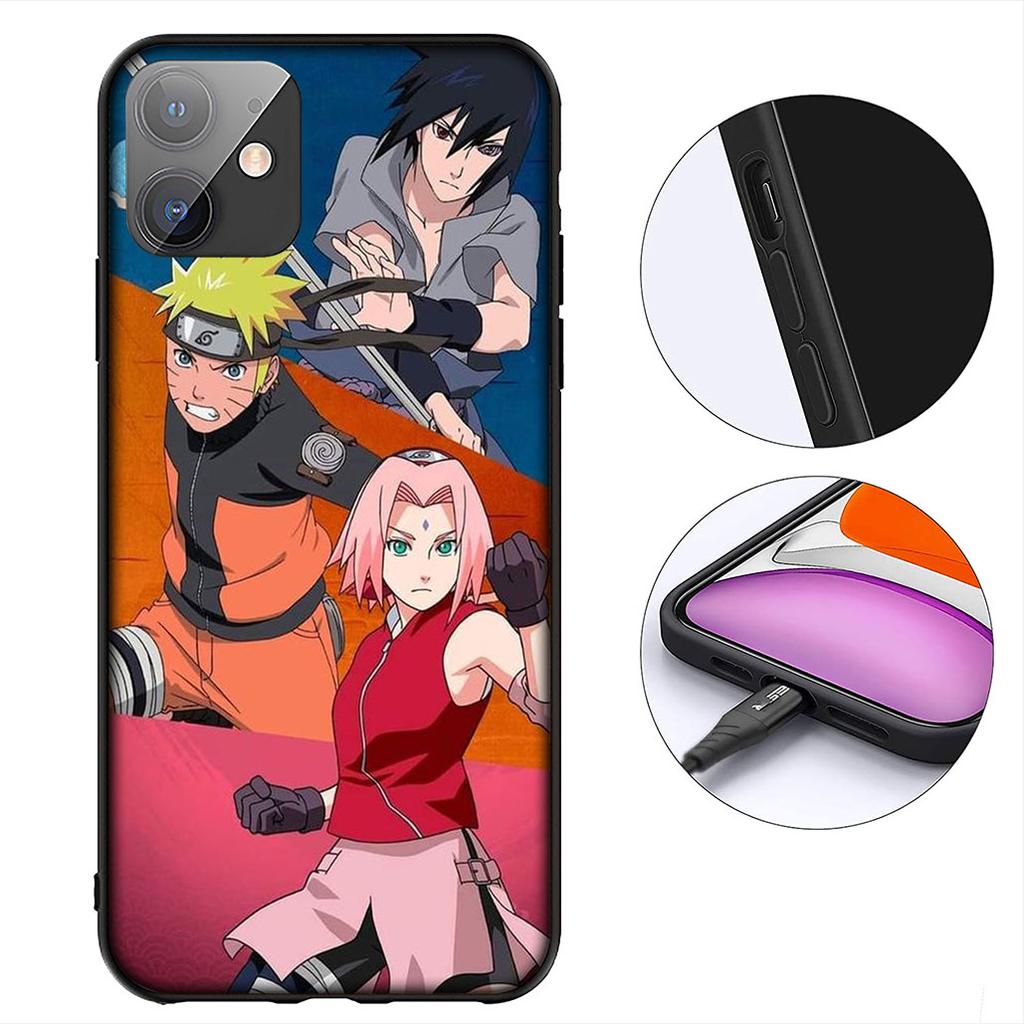 Чехол для телефона Haruno Sakura Narutos Sasuke Uchiha для Samsung Galaxy Note 20 9 10 S8 S10 Lite S9 Plus A54 A53 A21S S10E A17